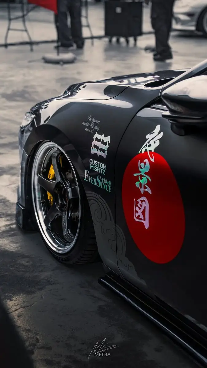 Wildmazda with Japanese-inspired custom graphics